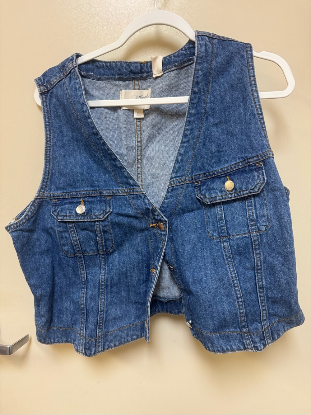 Universal Thread Womens Denim Vest - Blue Women's Jean Vest. XXL